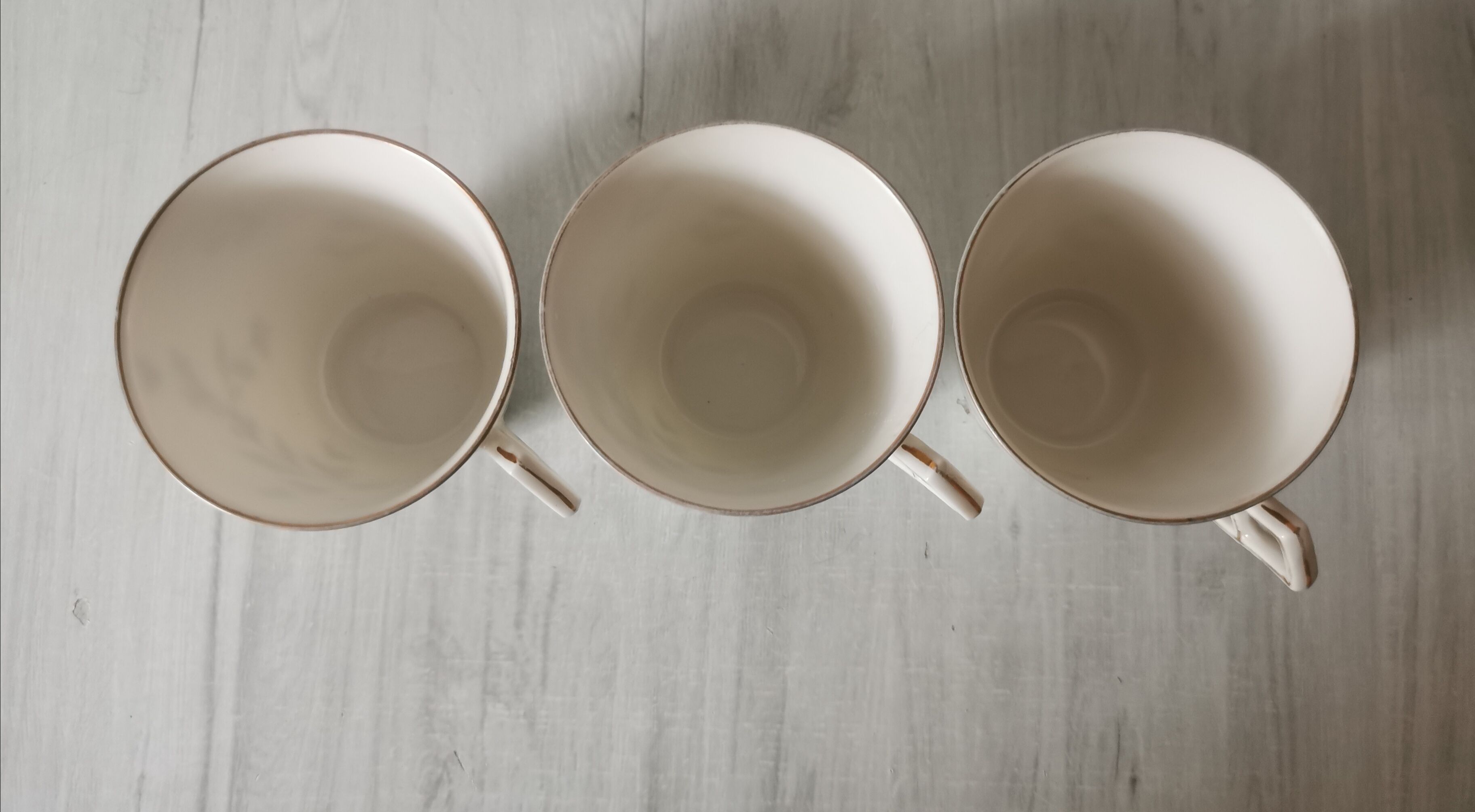 Porcelain barbel tea set Limoges Guérin
