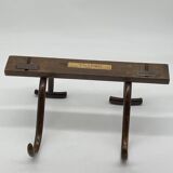 Porte manteaux bois courbé Fischel vintage / ancien