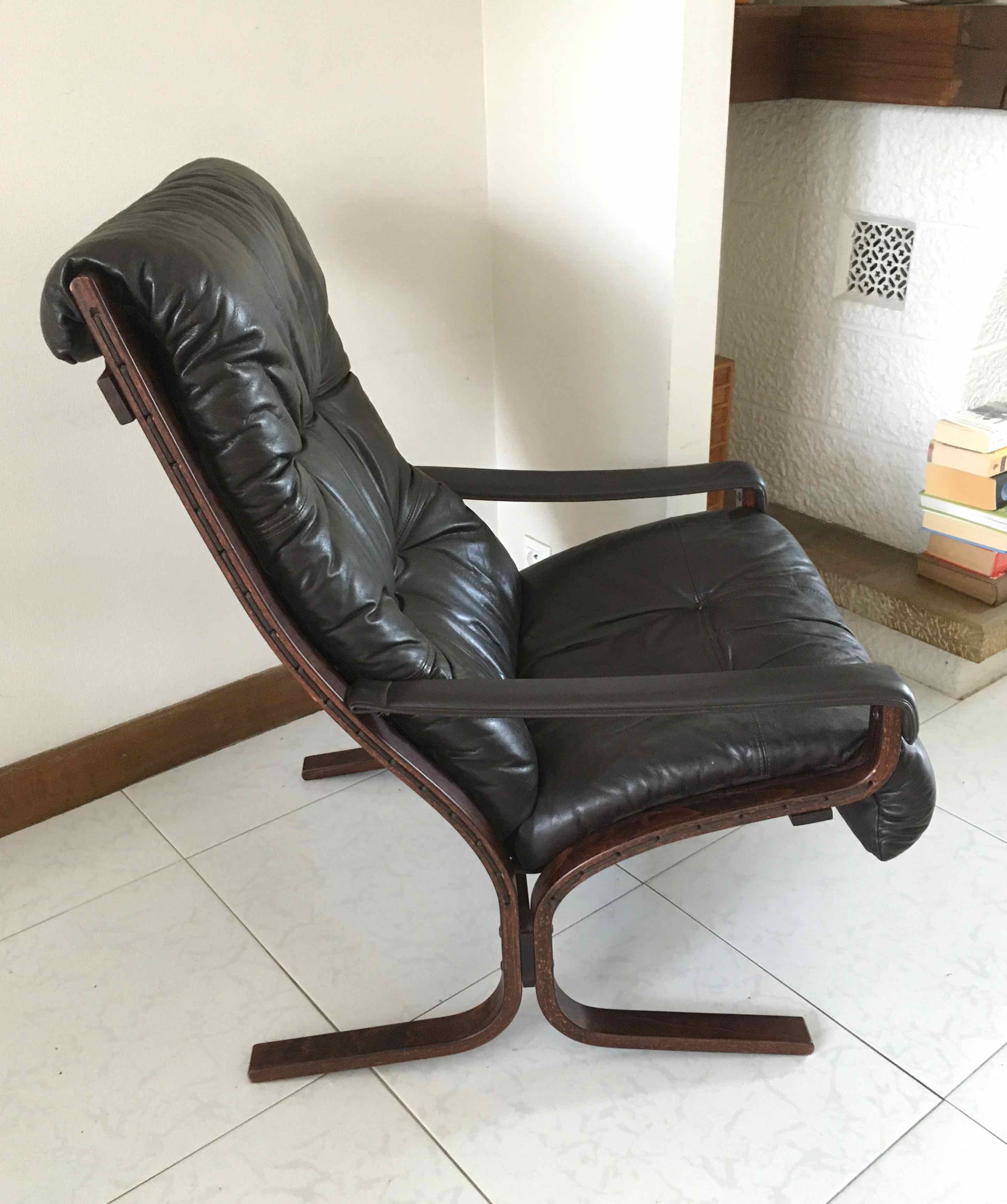 Two Siesta armchairs by Ingmar Relling for Westnofa Norway 1960