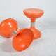 Orange diabolo stool