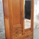 Art-deco style glazed cabinet