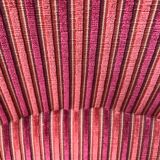 Paire de crapauds tissu velours  1950