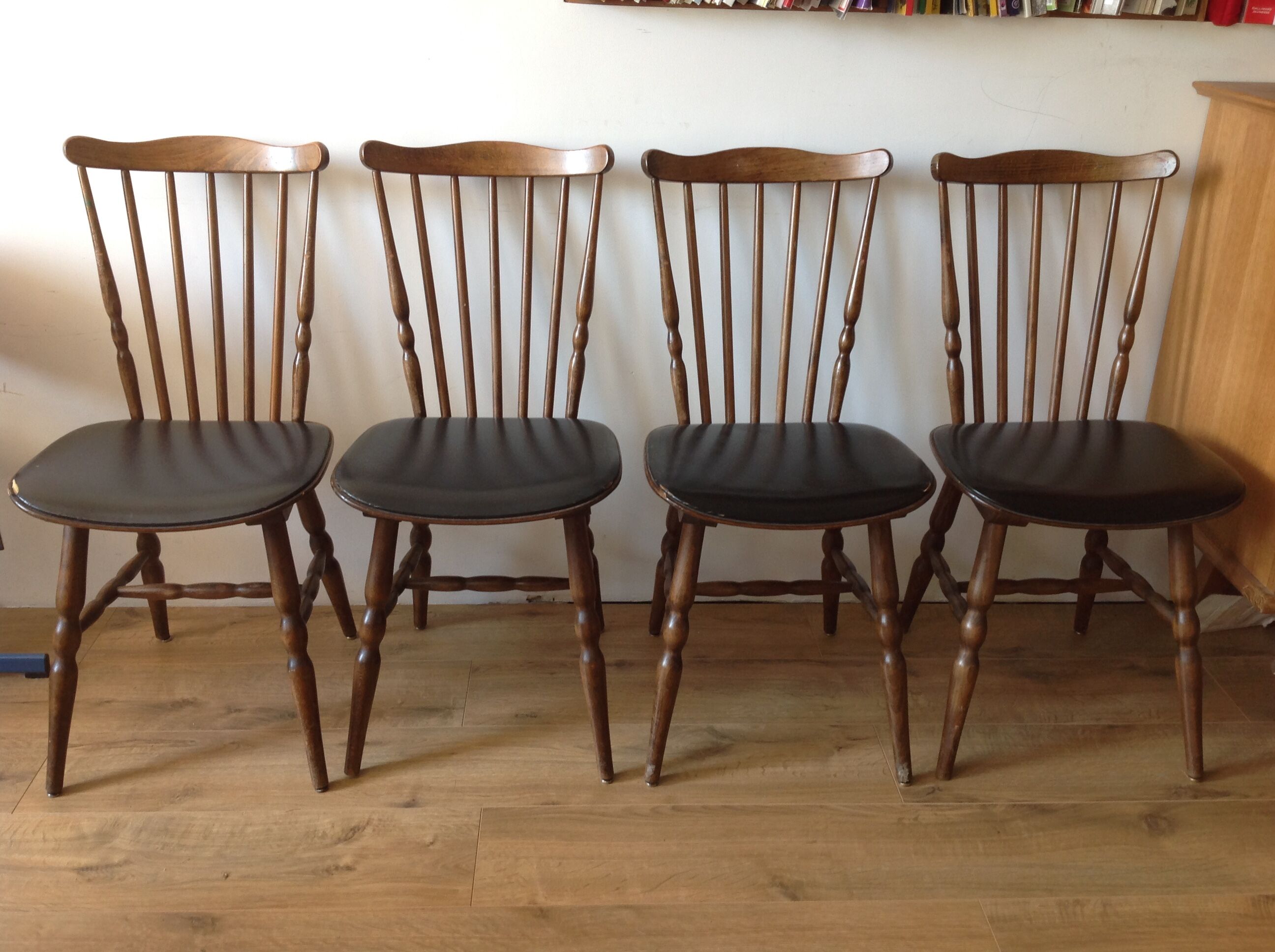 4 bistro chairs tacoma by Baumann