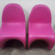 Pair of Panton chairs by Verner Panton, Vitra