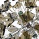 Cut glass Sputnik chandelier Fontana Arte Mid-20th century