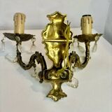 Paire d’appliques en bronze