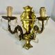 Paire d’appliques en bronze