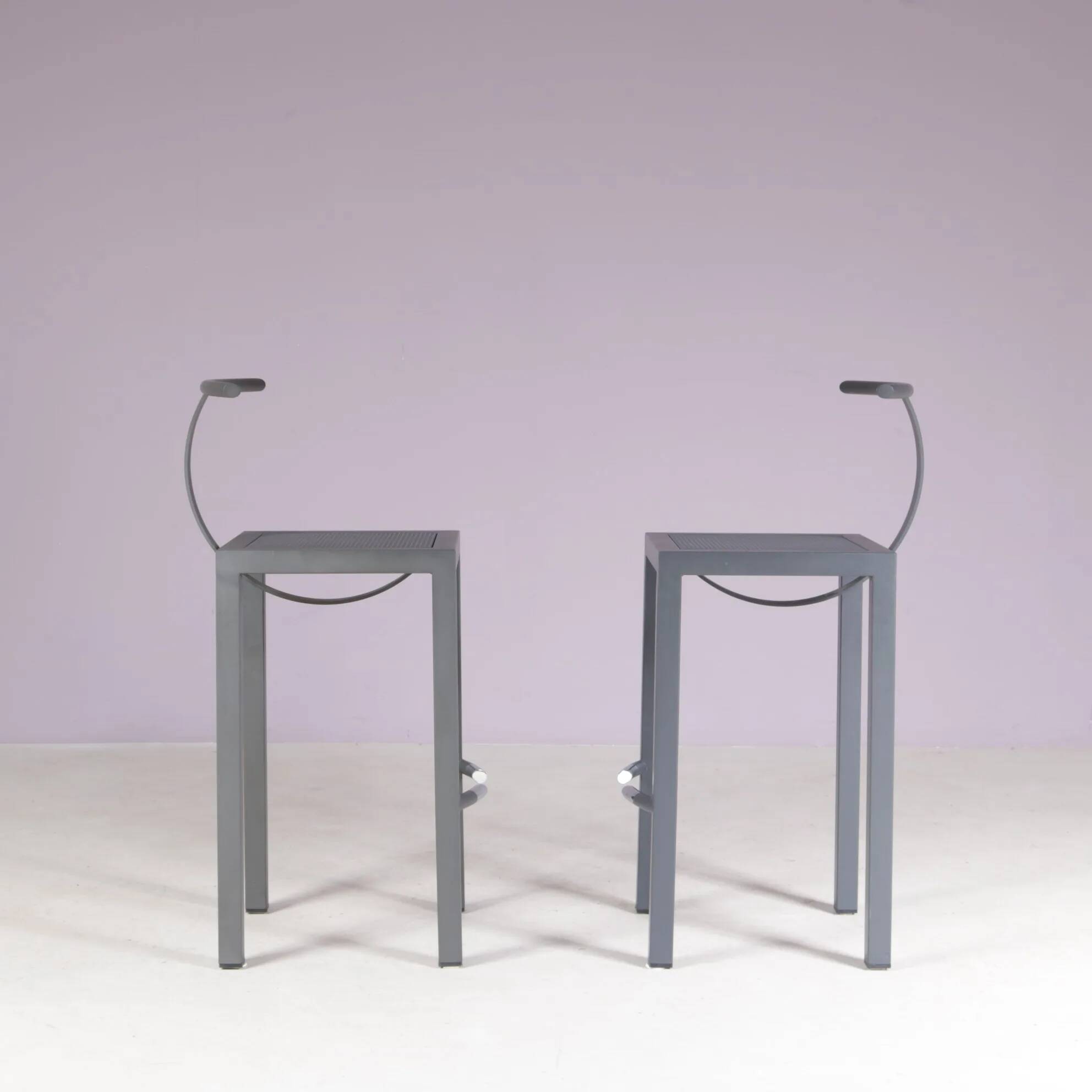 1980s bar stool model: Sarapis by Philippe Starck for Driade Italy