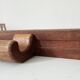 Antique wall coat rack folk art