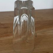 Set of 6 bistro glasses, possibly crystal, made in Italy.