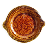 Assiette à poisson vintage Sarreguemines, France