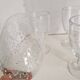 Lot 4 verres bullé style biot