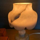Alabaster bedside lamp