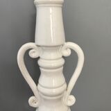 Enamelled ceramic lamp