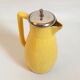 Ceramic orangeade or lemonade pitcher with cracked effect from the 1960s