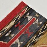 172x264Cm Cinnamon Red Kilim Rug, Large Area Rug, Turkish Bohem Rug,