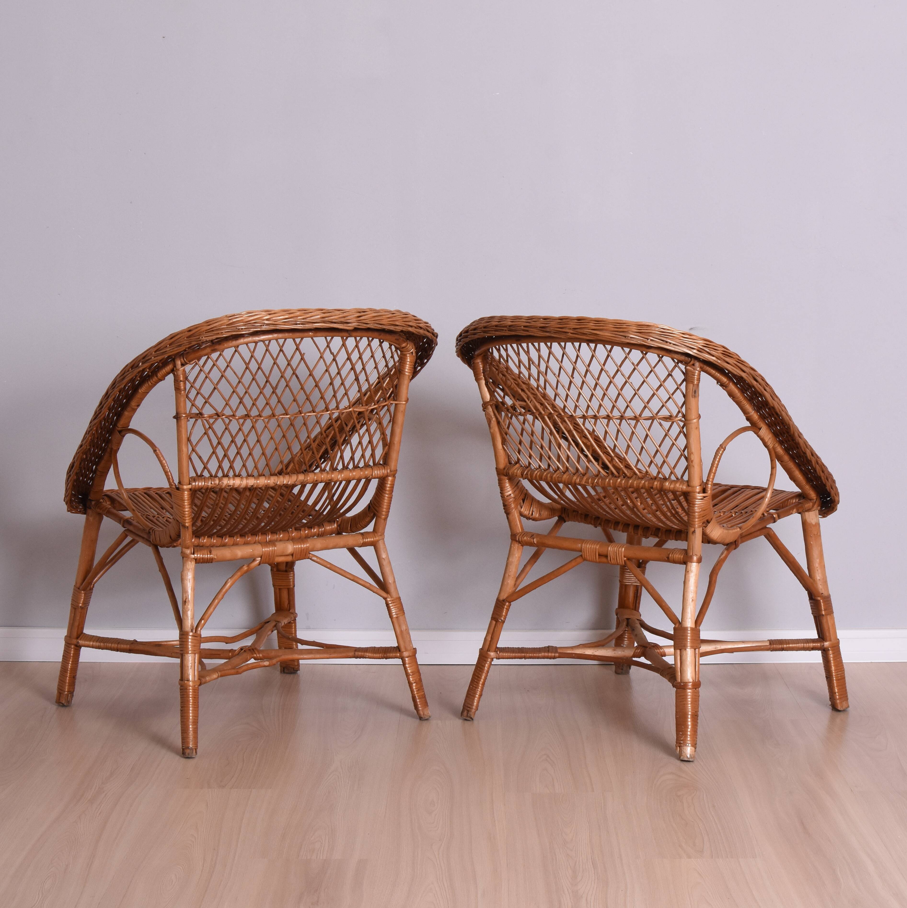 Pair of Armchairs, 1980s