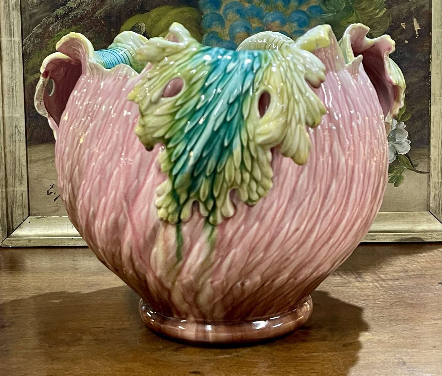 Early 20th century earthenware cachepot