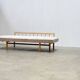 1970's German wooden sofa / daybed