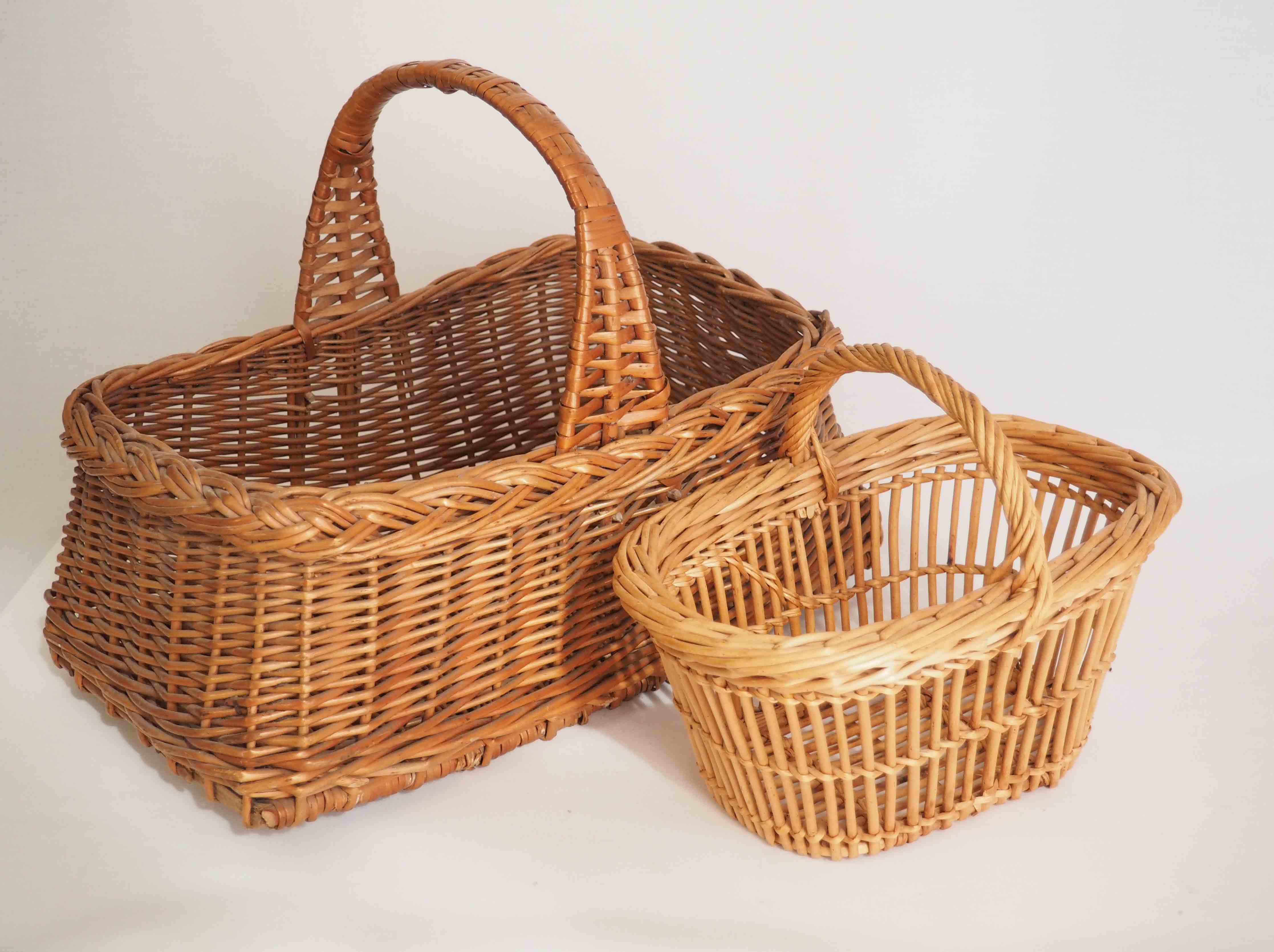 Small light rattan basket