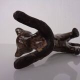 Large ceramic cat, Germany, 1960s