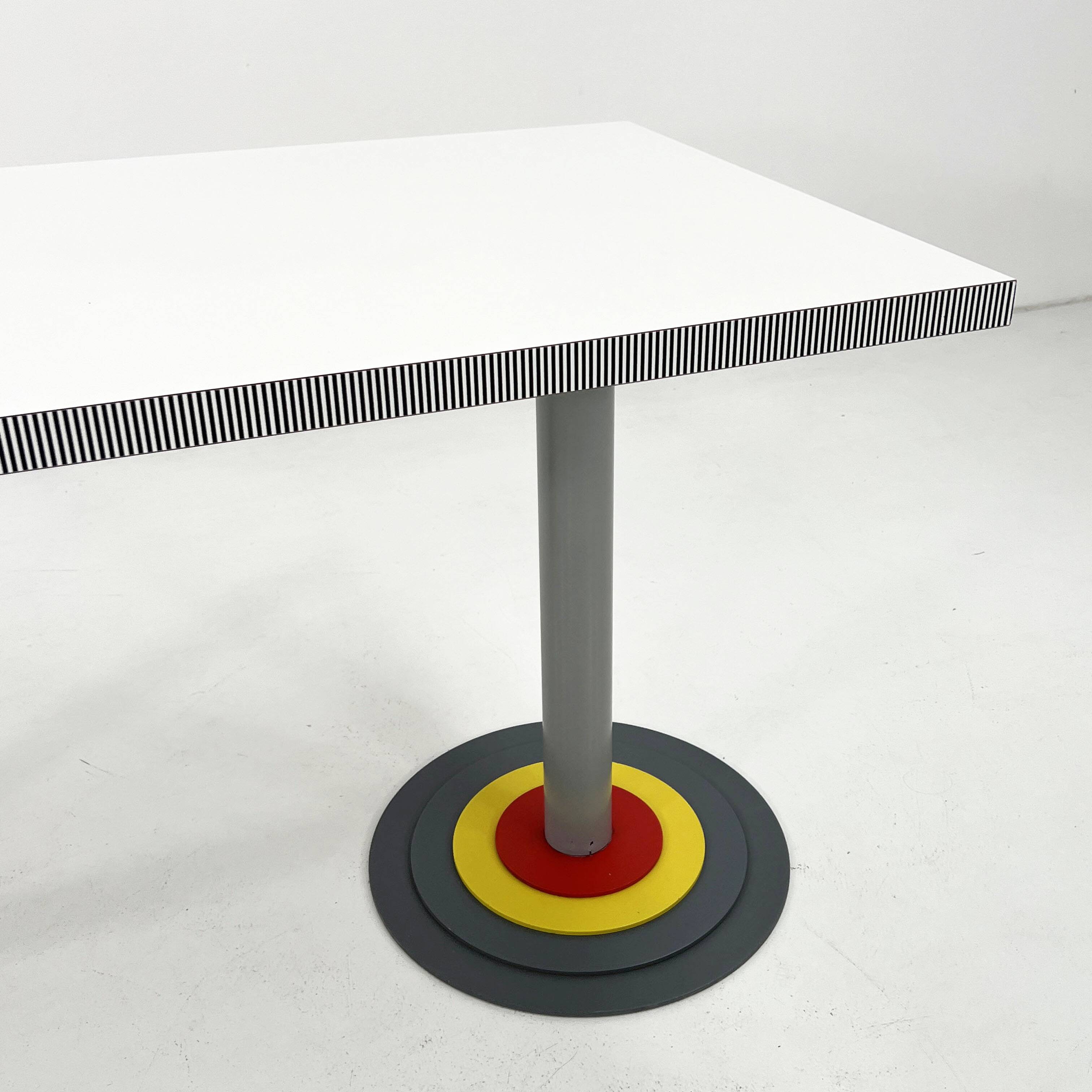 Dining table "Kroma" by Antonia Astori for Driade, 1980