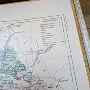 Carte de Seine-et-Marne, imprimée en 1883.