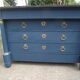 Commode empire 19 ième dessus marbre