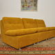 Canapé modulable en velours côtelé, années 1970, set de 6