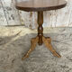 Table appoint guéridon ancien louis philippe bois pieds tripodes vinta