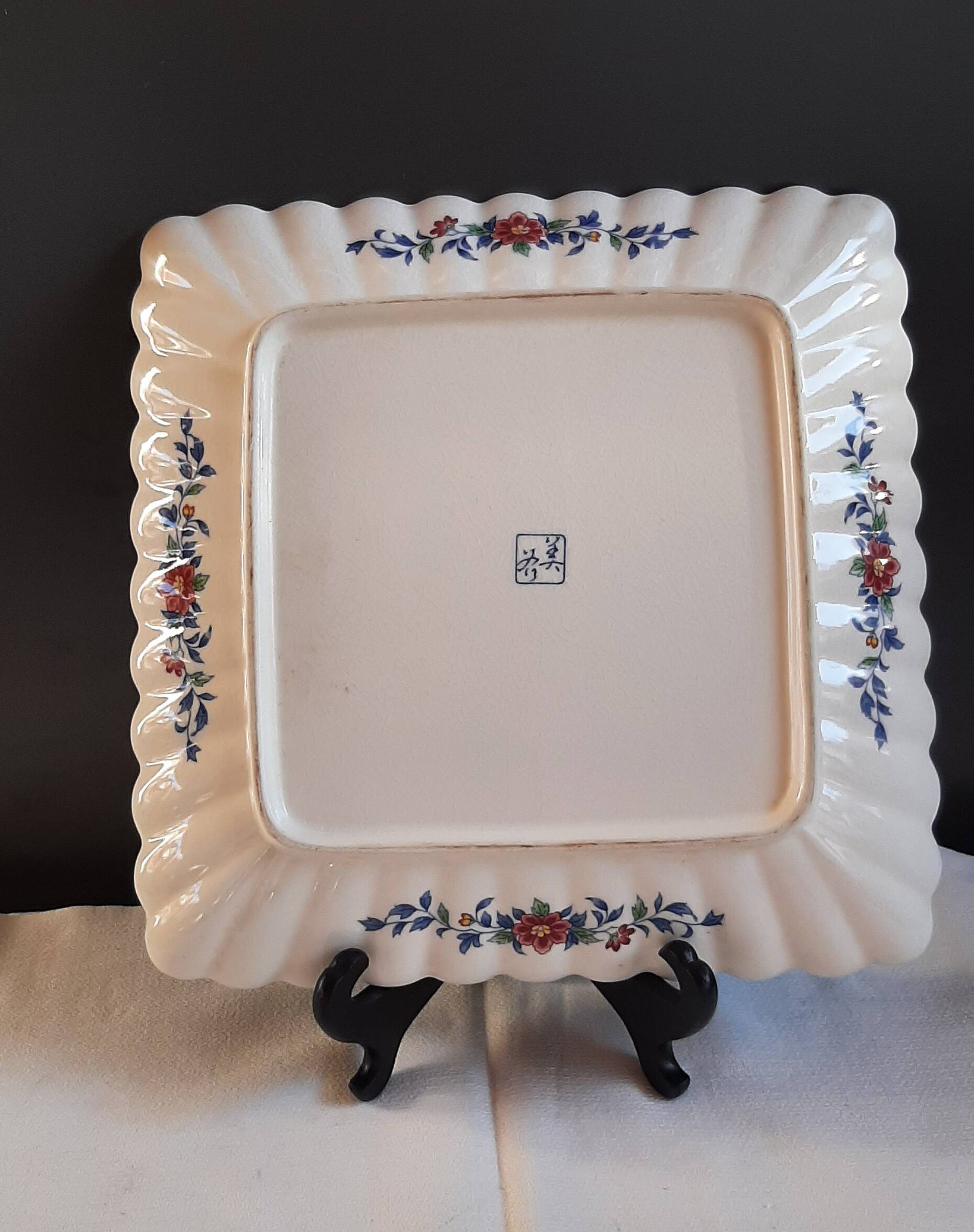Assiette japonaise Arita Yaki de Binyaki