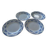 1910/30 assiettes moulin des loups