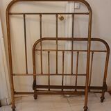 Brass bed frame