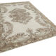 Hand-knotted rustic turkish beige carpet 196 cm x 295 cm