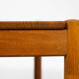 Solid teak coffee table by Kai Kristiansen for Magnus Olesen, 1960s