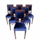 Art Nouveau table and chairs from the 1930s. After renovation.