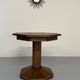 Vintage 1940s/50s bistro table with brass finish