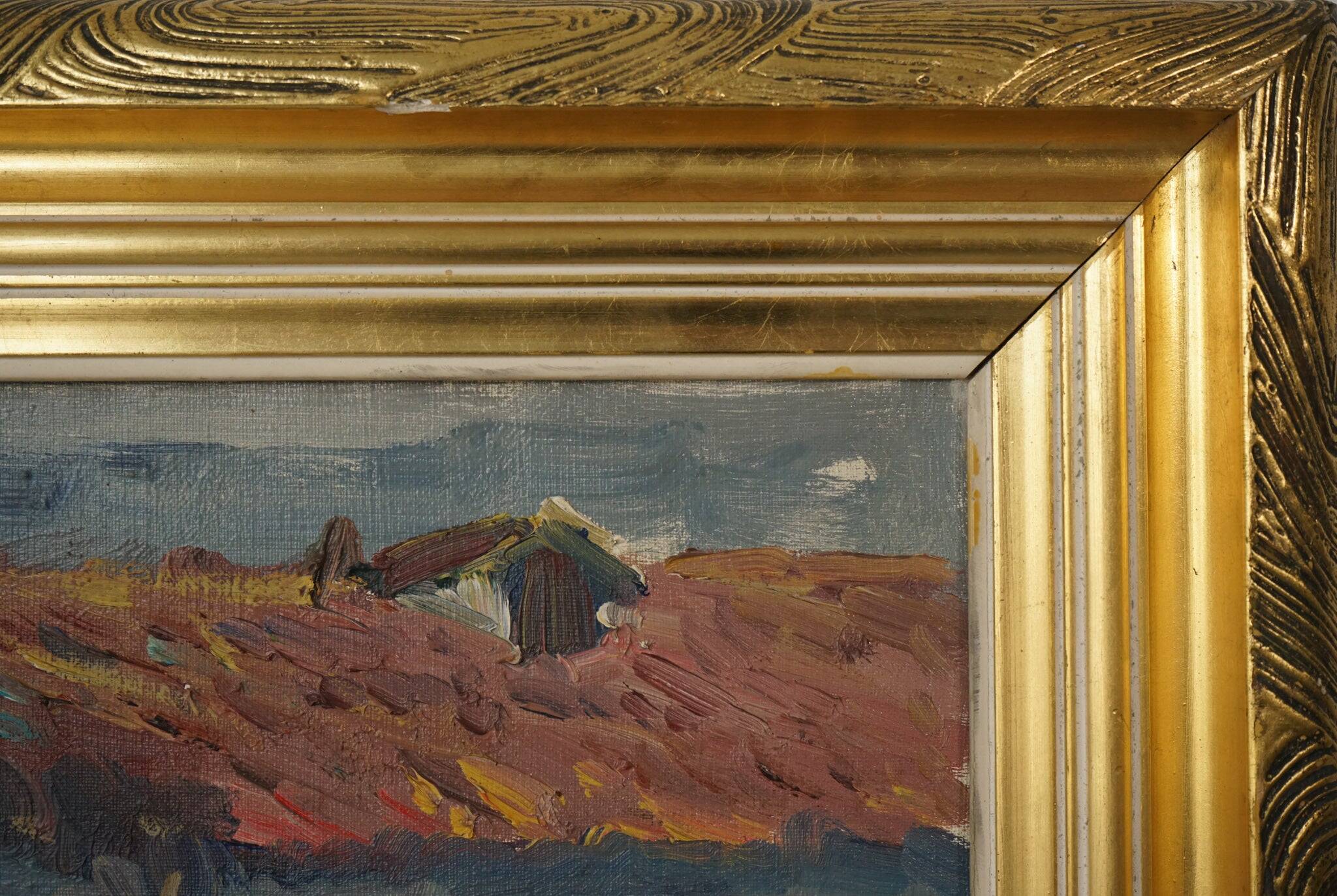 Rincón típico de pasajes san sebastian guipuzcoa - Large Post Impressionist Study