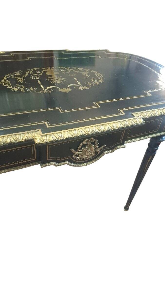 Table de milieu Boulle Napoléon III