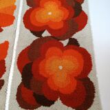 Ensemble de 2 Tapis Desso vintage, années 1970 multicolores