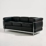 LC2 sofa by Le Corbusier, Pierre Jeanneret and Charlotte Perriand for Cassina