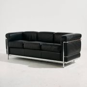 LC2 sofa by Le Corbusier, Pierre Jeanneret and Charlotte Perriand for Cassina