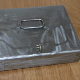 Cash safe raw steel 1960