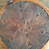 Pair of wooden side tables 1960