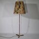 Lampadaire Micheline à trépied en teck et laiton par JT Kalmar pour Kalmar, années 1950