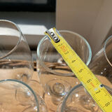 6 flutes champagne wine