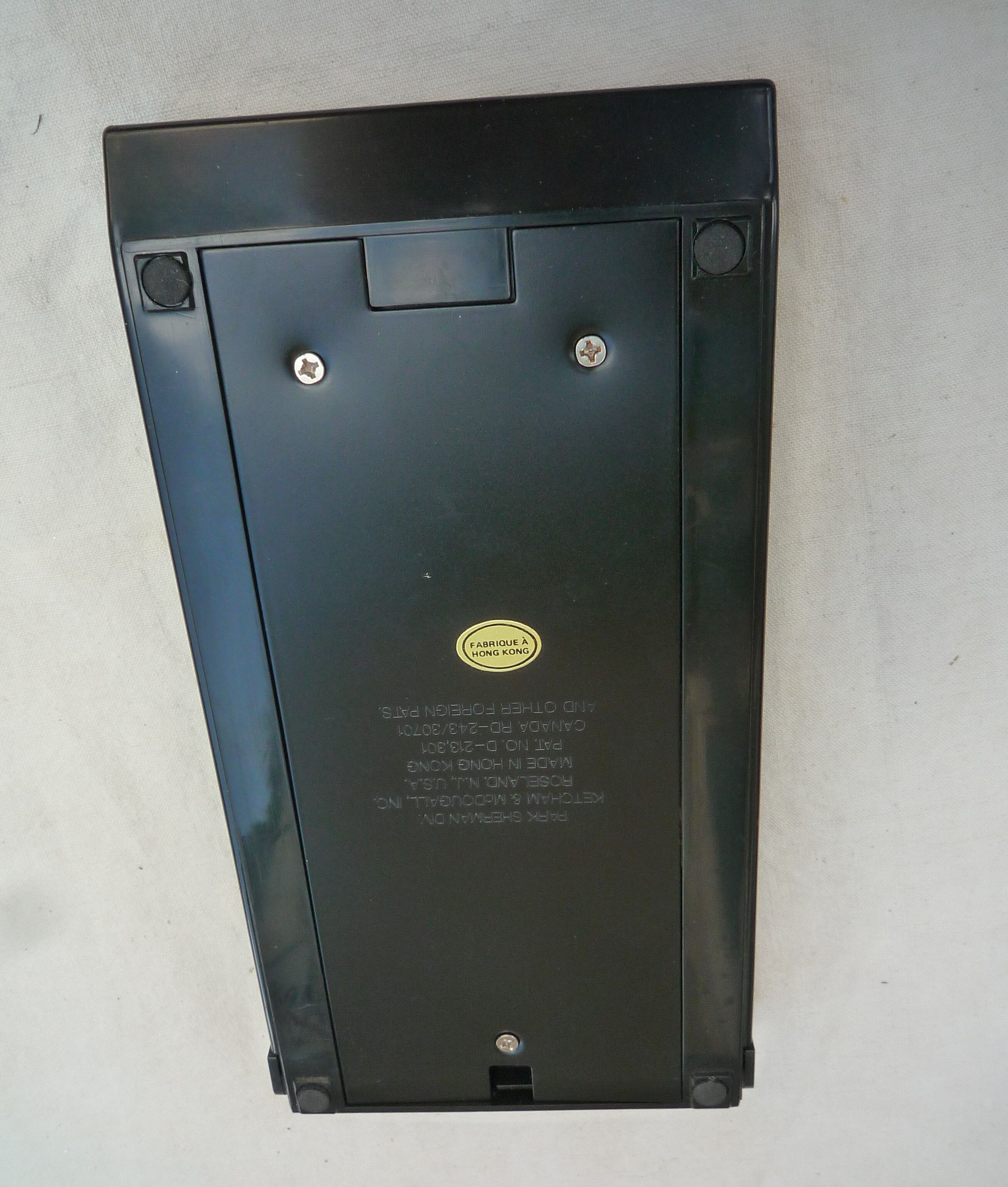 Mechanical phone book, Mallat, vintage 70s