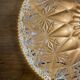 Vintage glass lampshade pendant light - tableware collection -