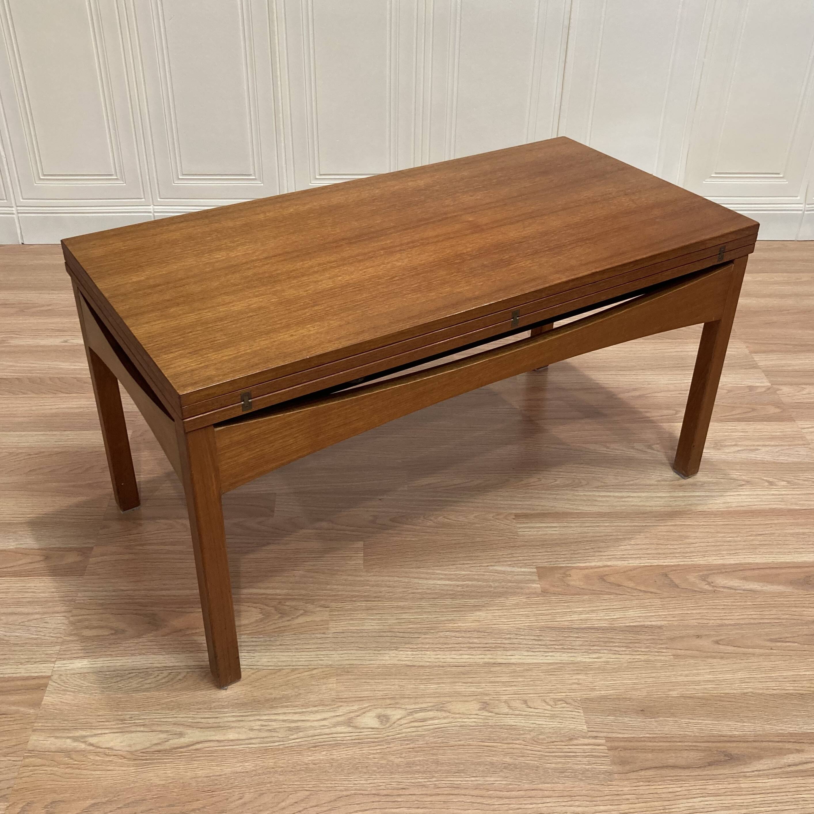 LOW OR HIGH SCANDINAVIAN DESIGN "MODULAR" COFFEE TABLE.