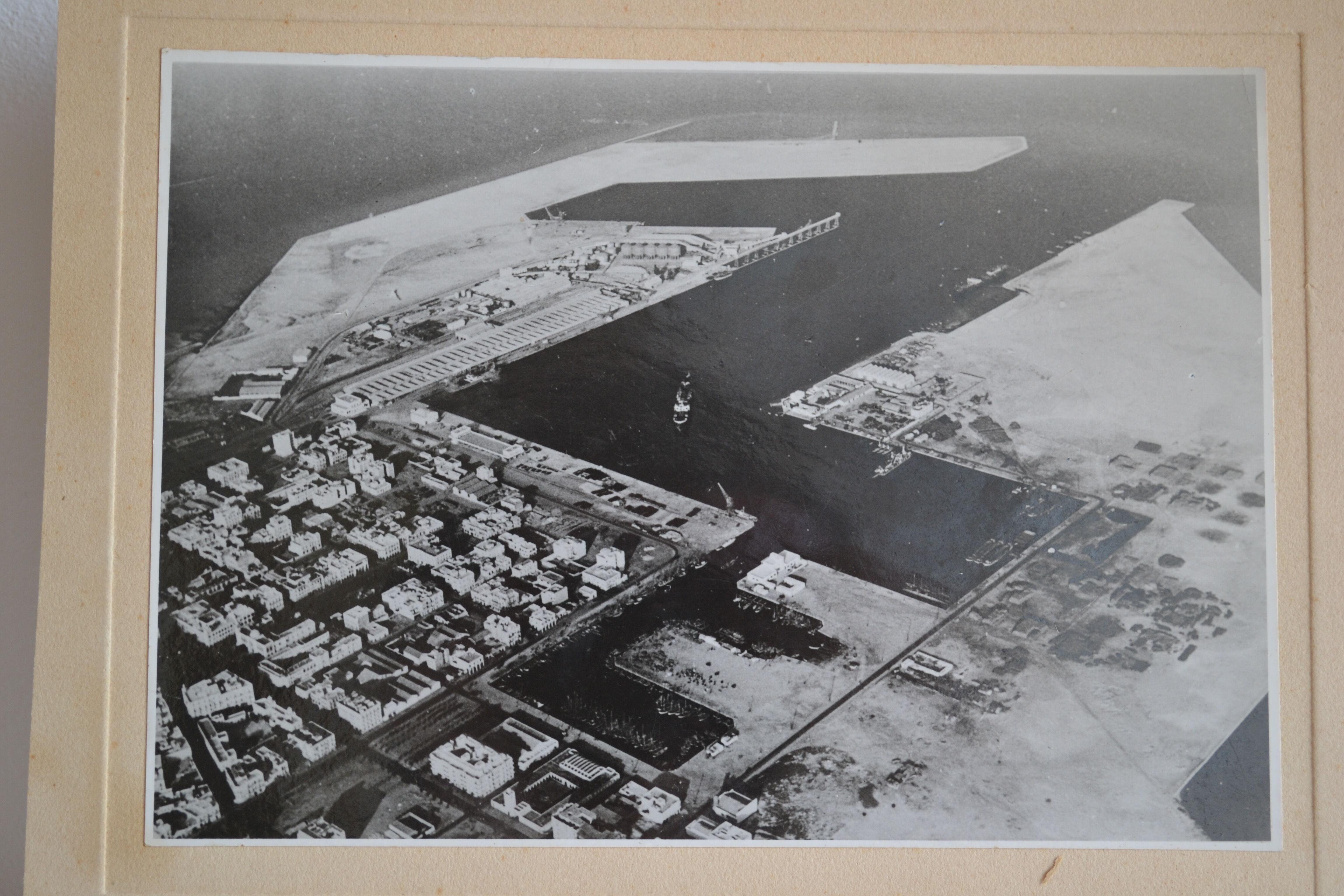 Anonymous silver photo port of sfax circa 1950